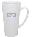 Custom 16 Oz. Cafe White Mug
