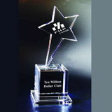 Custom Flying Star Award(Sand Blasting), 10
