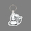 Key Ring & Punch Tag W/ Tab - Chef Cooking, Price/piece