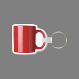 Key Ring & Full Color Punch Tag - Coffee Mug