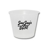 Custom 5.5 Oz. Frosted Plastic Souffle Cup (Petite Line)