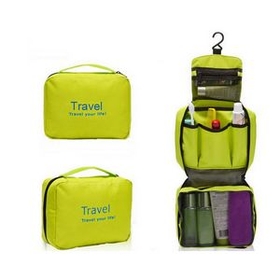 Custom Travel Waterproof Cosmetic Bags, 8" L x 2" W