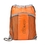 Custom The Leader Drawstring Bag - Orange, 14.0" W x 19.0" H, Price/piece