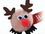 Custom Reindeer Weepul (Beige), 1 1/4" H X 1 1/4" W X 1 1/4" L, Price/piece
