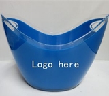 Custom 3.5 L Plastic Ice Bucket, 10 1/2