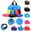 Custom Foldable Mini Travel Duffel Bags, 6" D x 15" W x 12" H, Price/piece