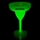 Custom 10 Oz. Green Glow Margarita Glass, Price/piece