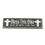 Custom Bless This Bike and All Who Ride Her Lapel Pin, 2