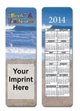 Custom Stock Full Color Digital Printed Bookmark - Travel & Calendar