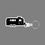 Custom Key Ring & Punch Tag W/ Tab - Camper Trailer (Side/Silhouette), Price/piece
