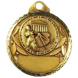 Custom Stock Round Arts Medal