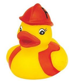 Custom Rubber Brave Fireman Duck