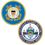 1 3/4" Custom Texture Tone Coast Guard Double Sided Coin, Price/piece