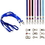 Custom 3/4'' Polyester Lanyard With Metal Clip, Price/piece