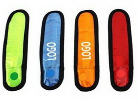 Custom Reflective LED Armband, 7" L x 1.5625" W