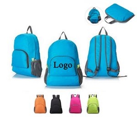 Custom Outdoor Travel Folding Backpack, 16.5"" L x 12.0"" W x 4.72"" H