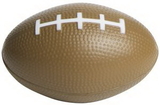 Custom Slow Return Football Squeezies Stress Reliever, 3.25