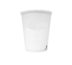 12 Oz. Compostable Paper Cup (Blank), 4" H X 3.5" Diameter