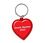 Custom Heart Shape Acrylic Key Tag, Price/piece