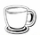 Custom COFFEE2 - Indoor NoteKeeper&#0153 Magnet, Price/piece