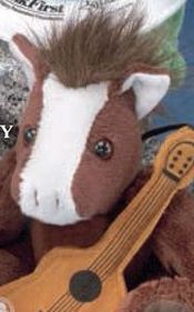 Custom GB Brite Plush Beanie Stuffed Pony