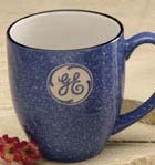 Custom 16 Oz. Blue Santa Fe Bistro Ceramic Mug