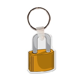 Custom Padlock Key Tag (Single Color)