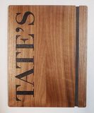Custom Wooden Engraved Menu Boards - Made in USA, 9.5