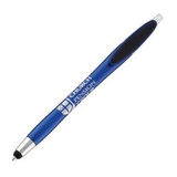 Custom Cloud Stylus Pen w/Screen Cleaner - Blue