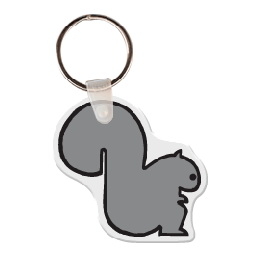 Custom Squirrel Animal Key Tag