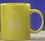 Custom 11 Oz. Yellow C Handle Ceramic Mug, Price/piece
