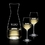 Custom Portofino Carafe & 2 Wine, Price/piece