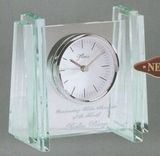 Blank Glass Clock w/ Quartz Movement (5