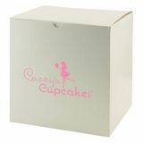 Custom White Gloss Gift Box (8