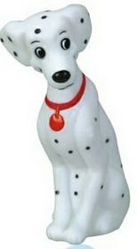 Custom Rubber "Dottie" Dalmatian Dog Toy