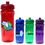 Custom 18 oz. Poly-Saver PET Bottle with Push "n Pull Cap, Full Color Digital, Price/piece