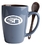 Custom Reading Spoon Mug (Chocolate/Steel Blue), Price/piece