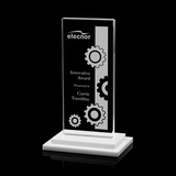Custom Santorini Award - Starfire/White 4