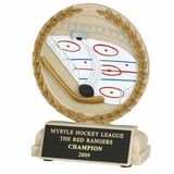 Custom Ice Hockey Stone Resin Trophy(Without Base)