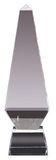Blank Optical Crystal Obelisk Award (3 1/2