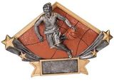 Custom Female Basketball Trophy (4 1/4