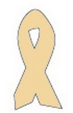Custom Ribbon Die Struck Hand Polished Lapel Pin (5/8