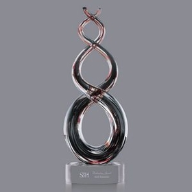 Custom Stratus Art Glass Award
