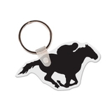 Horse W/Rider Animal Key Tag