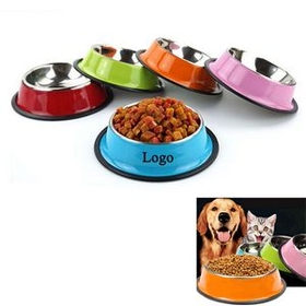 Custom Stainless Steel Dog And Cat Bowl, 7.09" L x 2.17" W