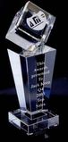 Custom Cube Tower Award (9-1/2