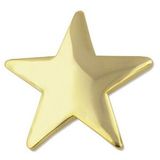 Blank Gold Star Lapel Pin