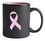 Custom 11 Oz. Hilo C-Handle Mug (Matte Black/Pink), Price/piece