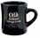Custom 8 1/2 Oz. Premium Vitrified Ceramic Diner Mug (Black or Cobalt Blue), Price/piece