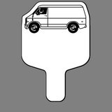 Custom Handheld Fan W/ Commercial Van (Left Side)